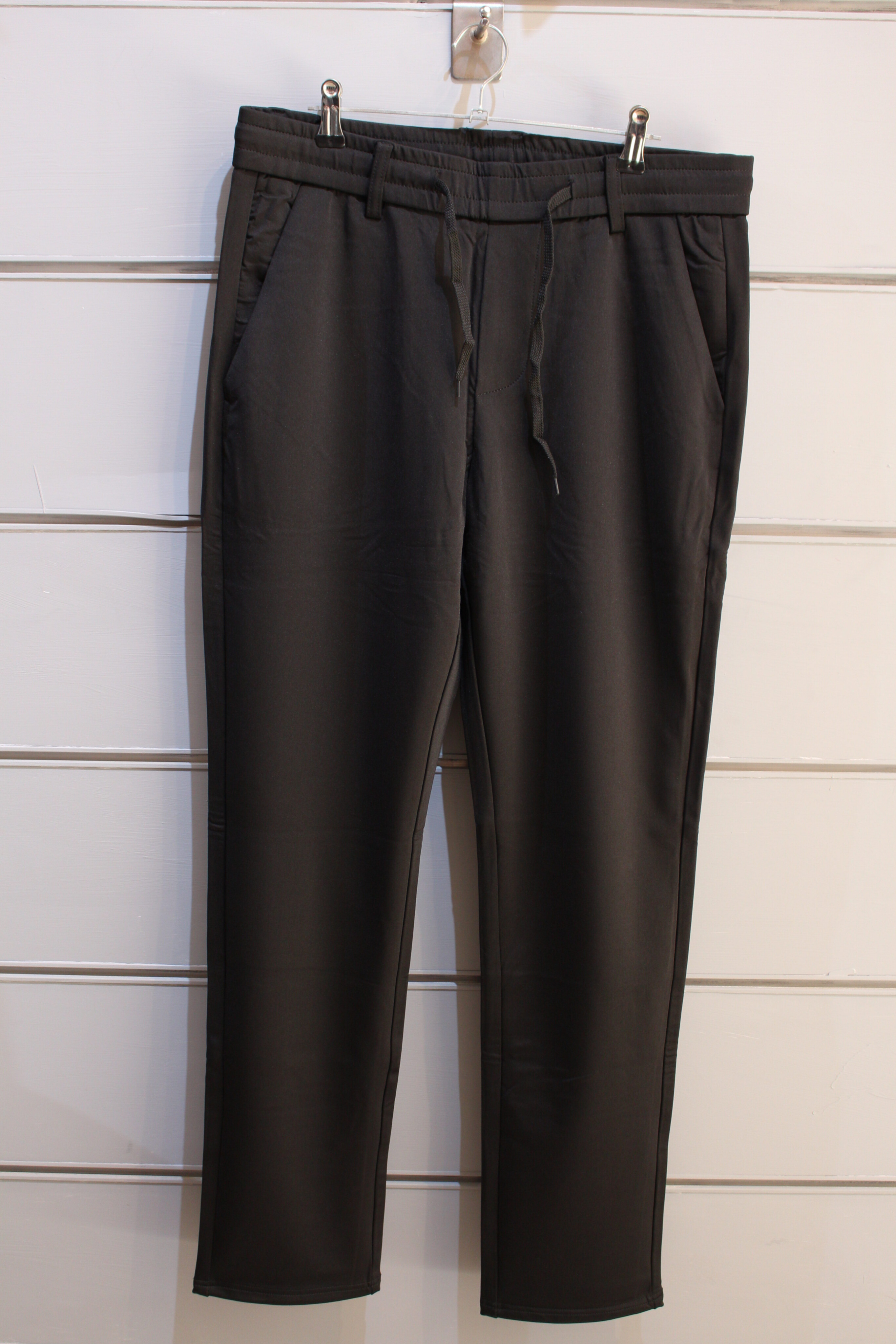 شلوار اسلش راحتی ورزشی پارچه غواصی اسپرت گرم بالا فول کش