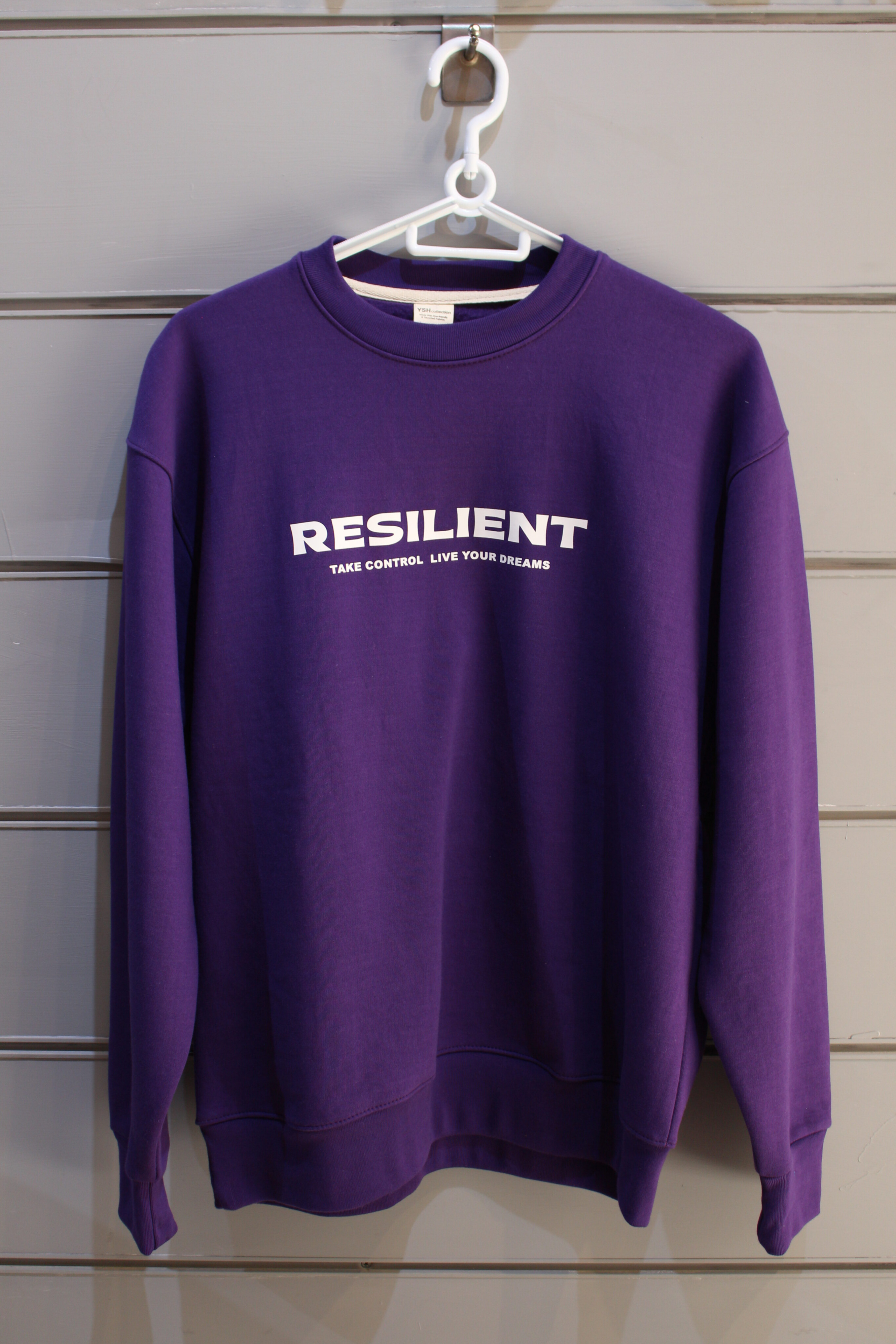 دورس سه‌نخ ضخیم بنفش طرح RESILIENT