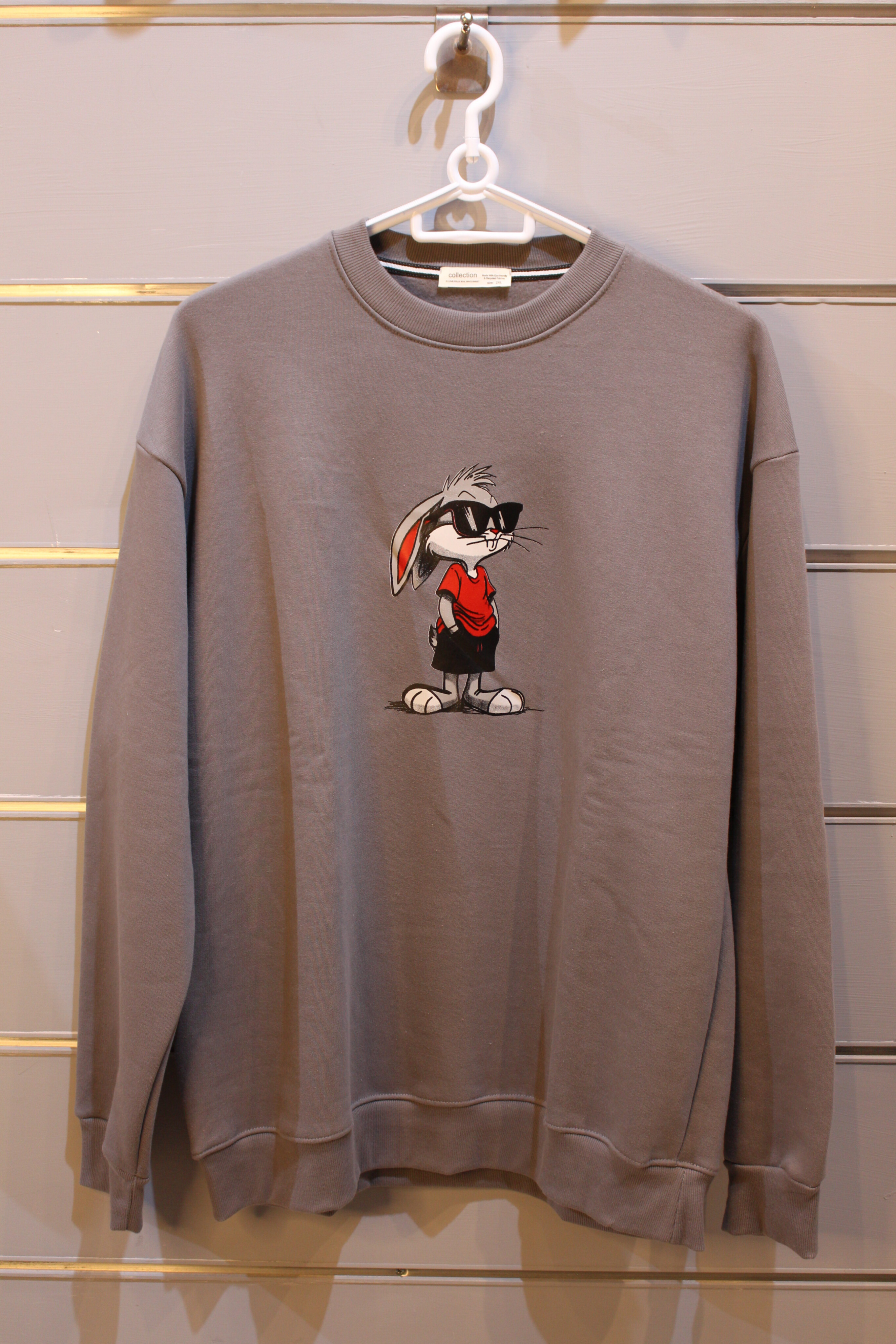 دورس سه‌نخ ضخیم طوسی طرحBugs Bunny