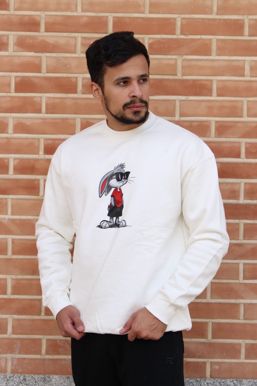 دورس سه نخ گرم بالا باکسی باگز بانی رنگ سفید