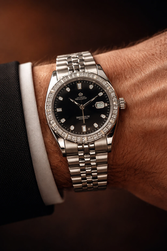ساعت مردانه رولکس فریم متوسط Rolex Signature | امضای استایل مردانه حامو