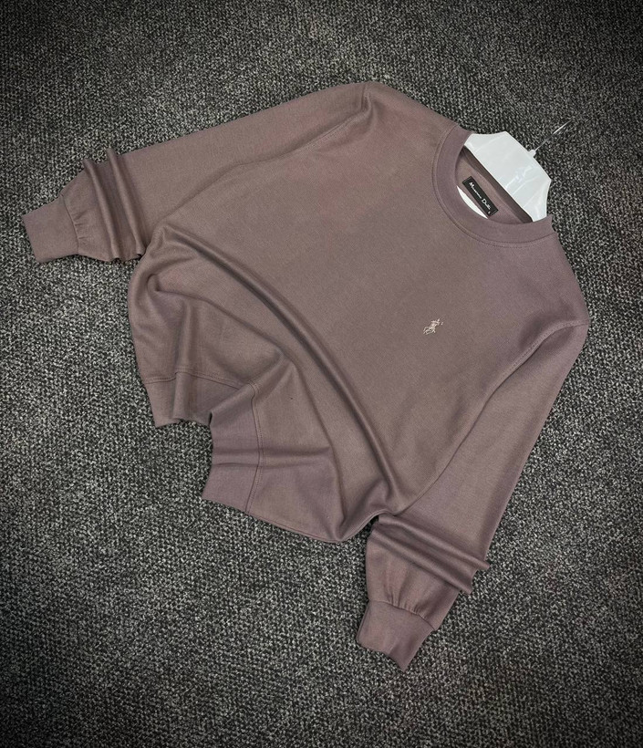 دورس مردانه ماندانا اولد مانی رنگ شکلاتی مستر کوالیتی | Hamo Mandana Old Money Crewneck