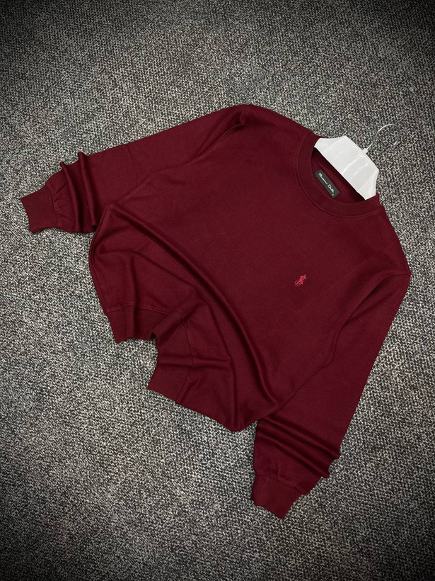 دورس مردانه ماندانا اولد مانی زرشکی مستر کوالیتی | Hamo Mandana Old Money Crewneck