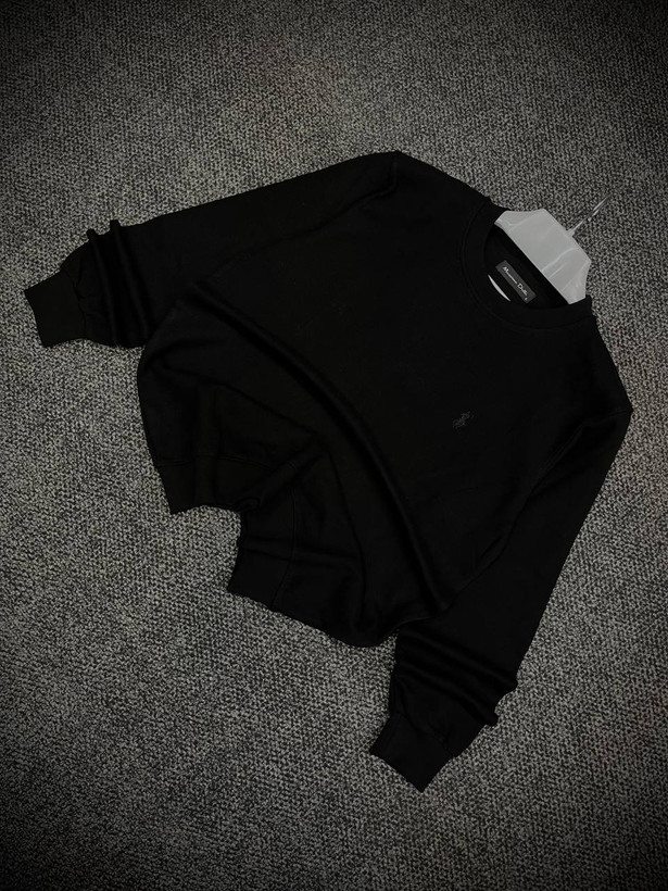 دورس مردانه ماندانا اولد مانی رنگ مشکی مستر کوالیتی | Hamo Mandana Old Money Crewneck