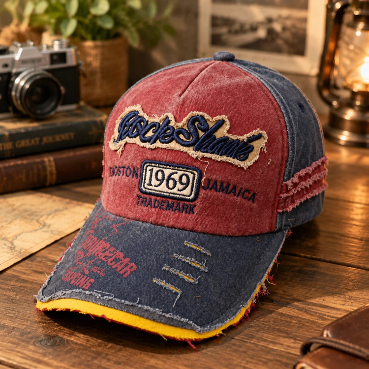 کلاه بیسبالی دورنگ طرح 1969 حامو | Two-Tone Baseball Cap