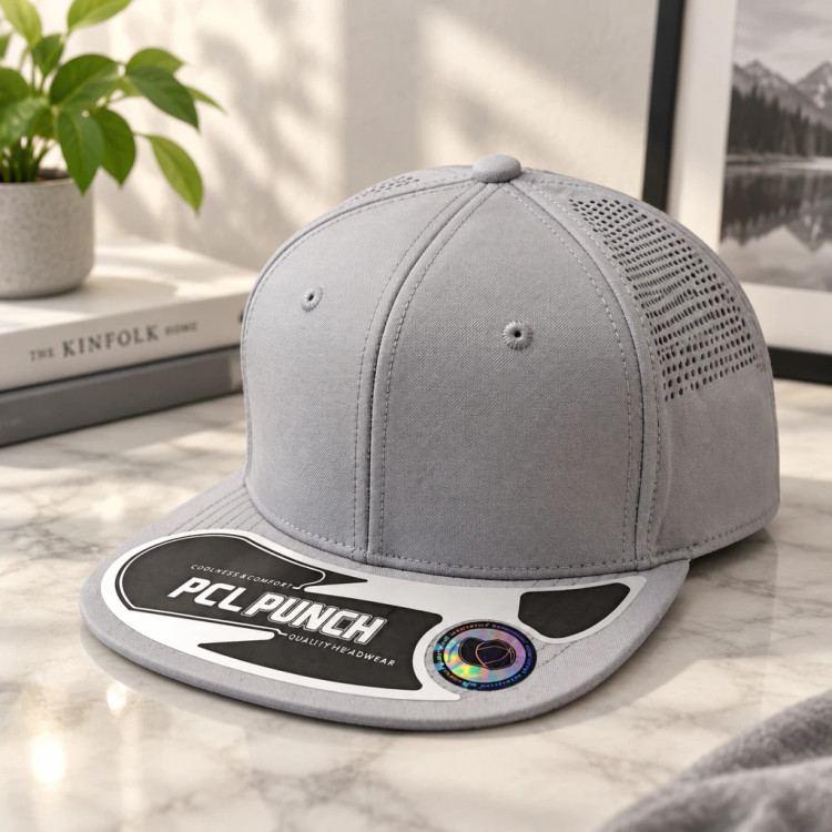 کلاه کپ بک فیت استریتاستایل طوسی حامو | Grey Streetwear Cap